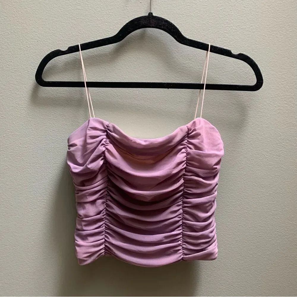 Beige Botany Tank Top Small
